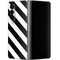 Black and White Geometric Stripes Galaxy Z Fold4 5G Skin